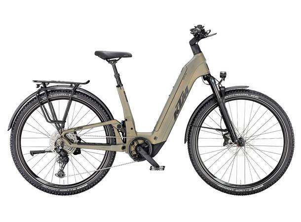 KTM Macina Aera FS Elite LFC Oliven Perle Matt, Bosch CX, 800wh, 6 